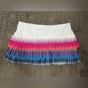 Women’s large lucky in love tennis, Pickleball golf or casual wear SKORT